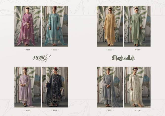 Mashallah Heer 166 by Kimora Heavy Designer Salwar Suits Wholesale Clothing Distributors In India